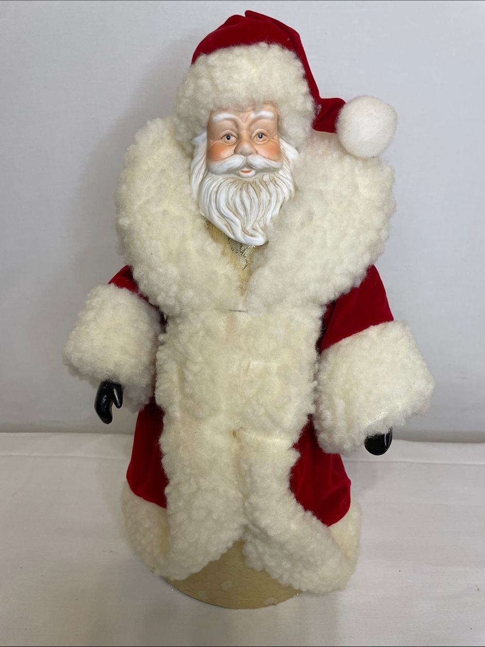 VINTAGE Santa Claus Tree Topper